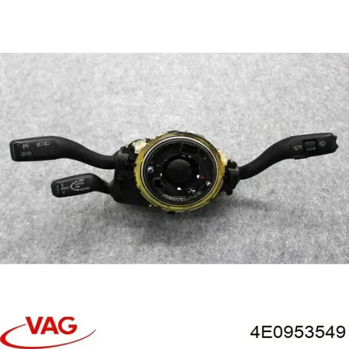 4E0953549 VAG Módulo de direção (Centralina eletrônica) dos interruptores instalados na coluna da direção