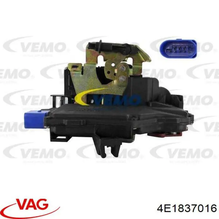Fecho da porta dianteira direita VAG 4E1837016 preço, a partir de 46,05 USD