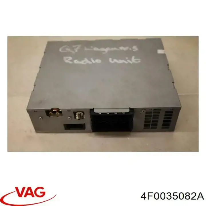 Aparelhagem de som (rádio AM/FM) VAG 4F0035080 preço, a partir de 1654,97 USD