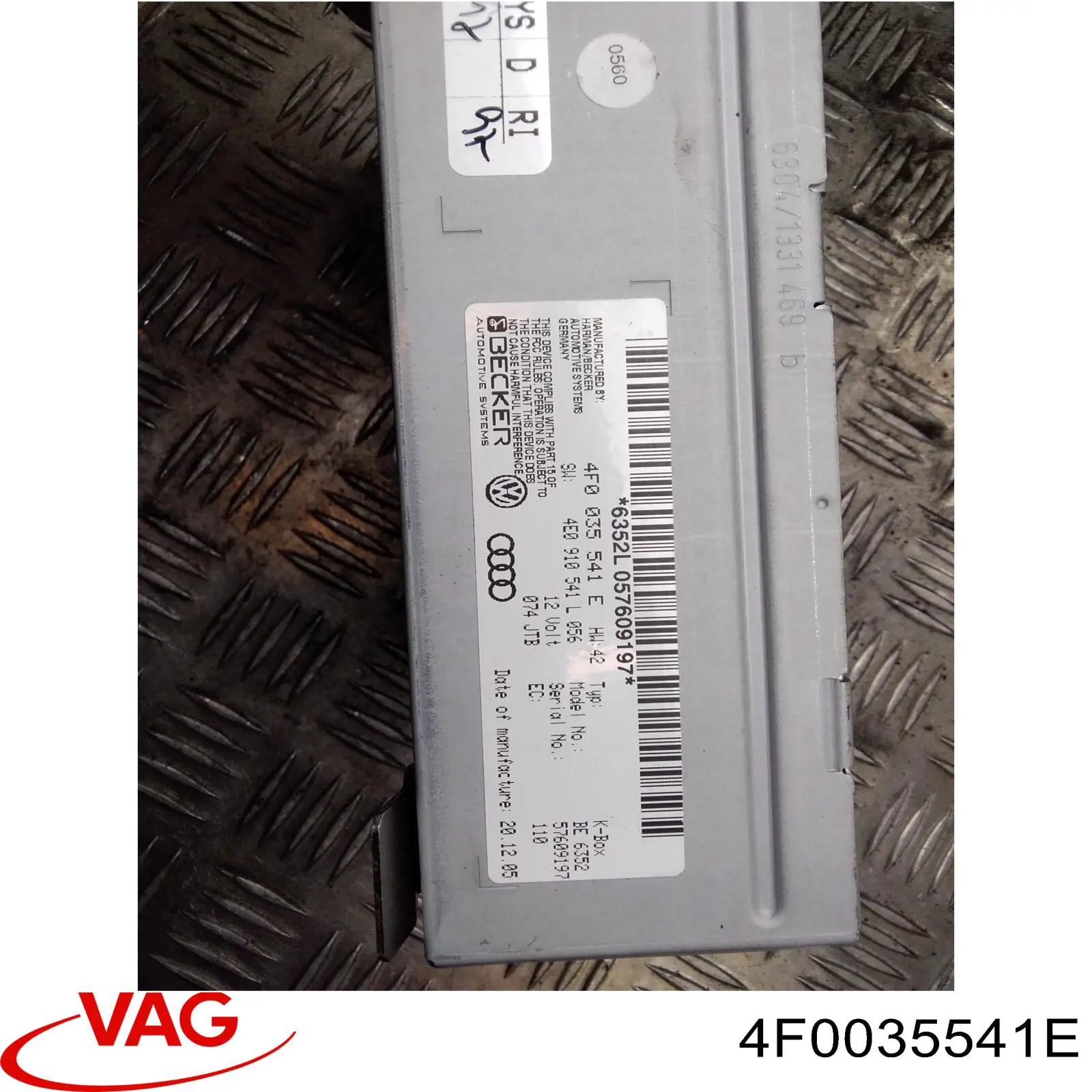 4F0035541E VAG 