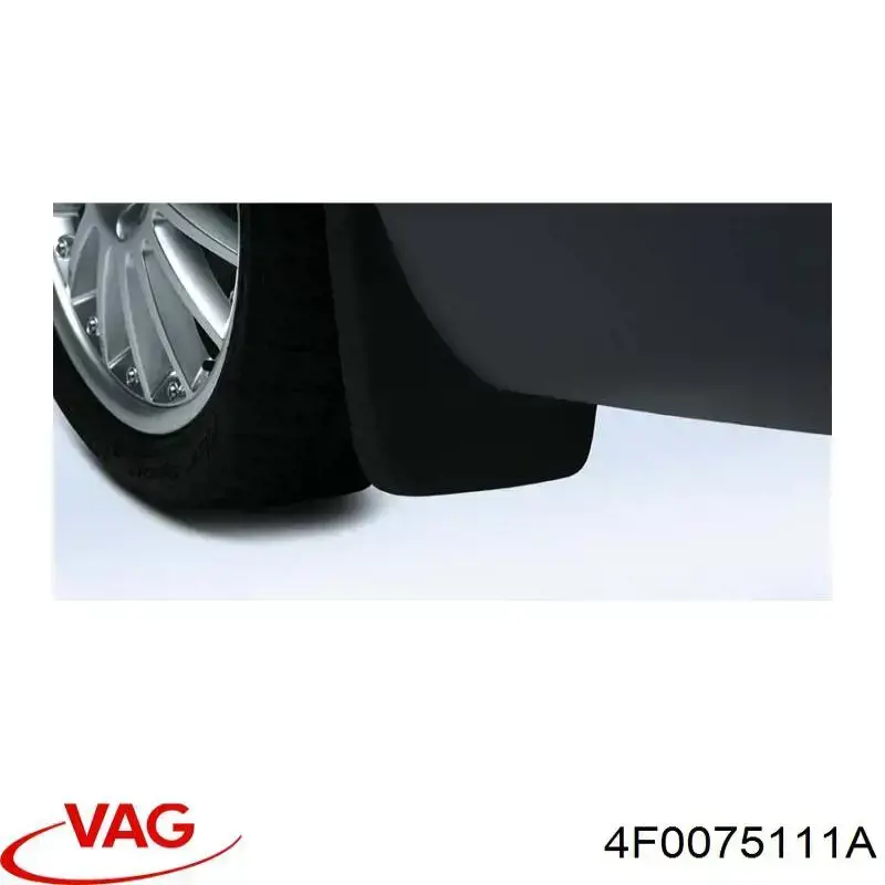 Protetores de lama dianteiros, kit Audi A6 Allroad C6 4FH