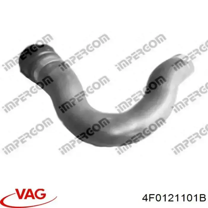 Mangueira (cano derivado) do radiador de esfriamento superior VAG 4F0121101B preço, a partir de 96,97 USD