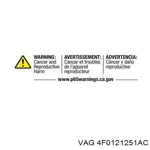 Compre 4F0121251S VAG Radiador de esfriamento de motor