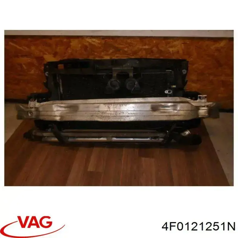 4F0121251N VAG Radiador de esfriamento de motor