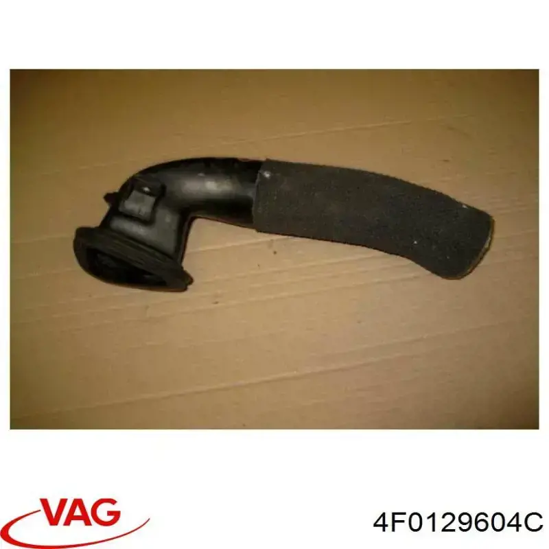 4F0129604C VAG Cano derivado de ar, entrada de filtro de ar