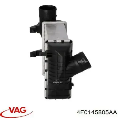Compre 4F0145805AA VAG Radiador de intercooler