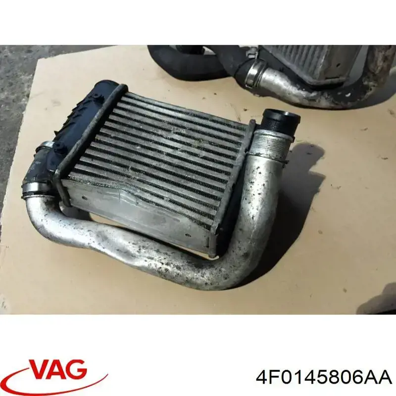 4F0145806AA VAG Radiador de intercooler