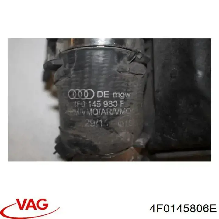 4F0145806E VAG Radiador de intercooler