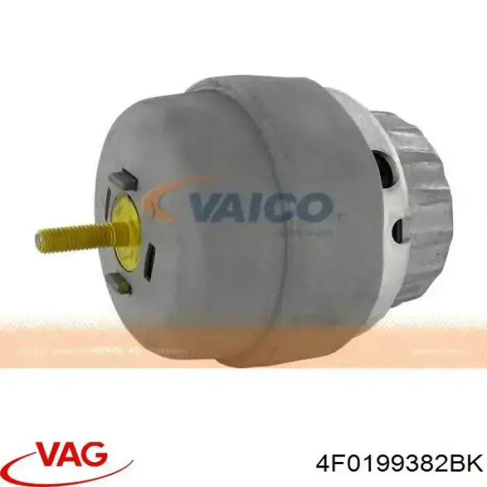 Compre 4F0199382BK VAG Coxim (suporte) direito de motor