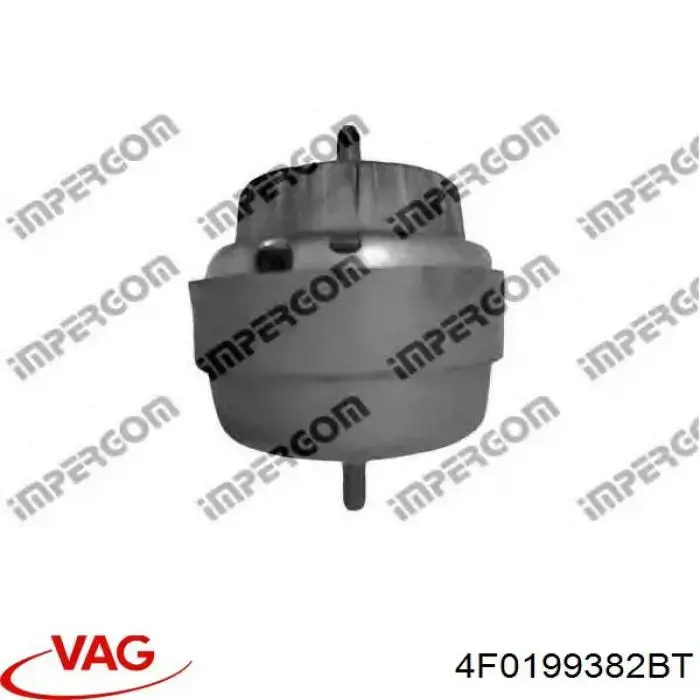 4F0199382BT VAG Coxim (suporte) direito de motor