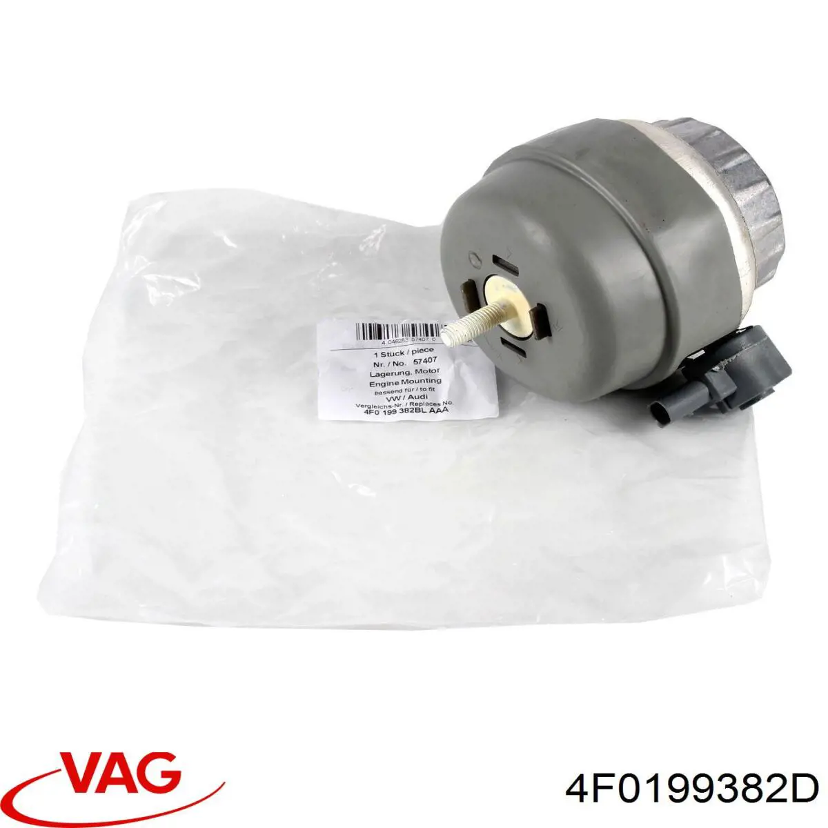 Coxim (suporte) direito de motor VAG 4F0199382D preço, a partir de 85,40 USD