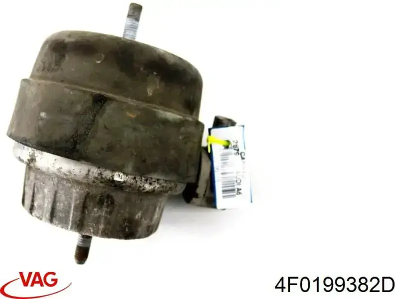 4F0199382D VAG Coxim (suporte) direito de motor