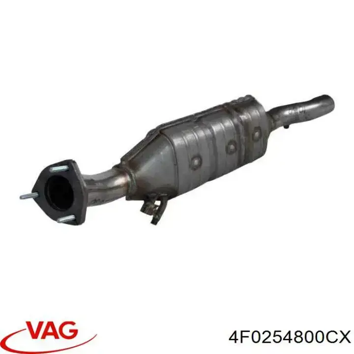 Compre 4F0254800CX VAG Filtro de partículas do sistema dos gases de escape