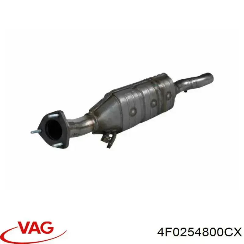 Filtro de partículas do sistema dos gases de escape VAG 4F0254800CX preço, a partir de 354,69 USD