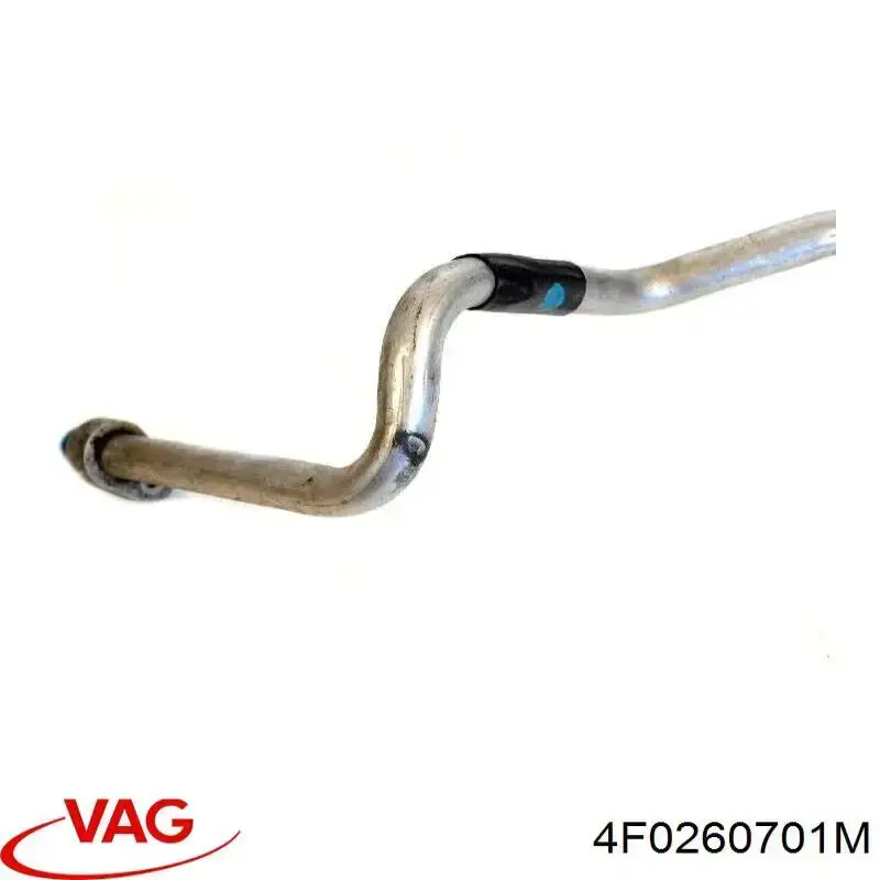 4F0260701M VAG Mangueira de aparelho de ar condicionado, desde o compressor até o radiador