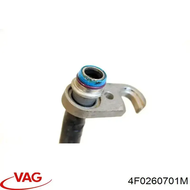 Compre 4F0260701M VAG Mangueira de aparelho de ar condicionado, desde o compressor até o radiador