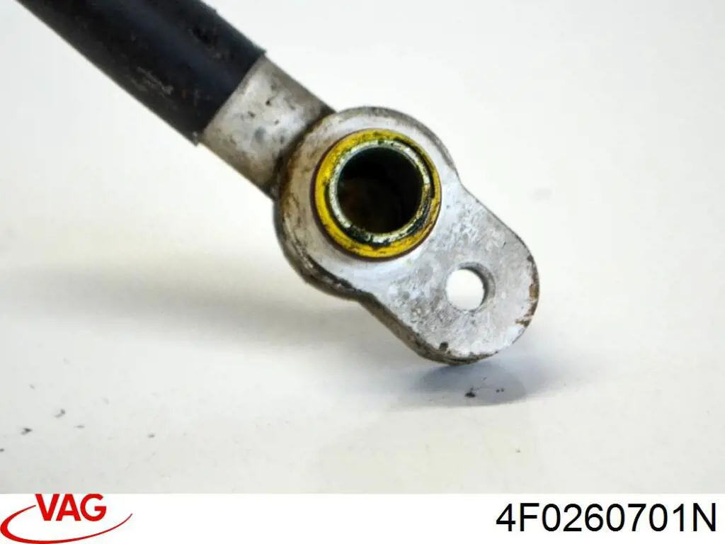 4F0260701N VAG Mangueira de aparelho de ar condicionado, desde o compressor até o radiador