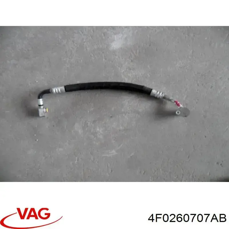 Mangueira de aparelho de ar condicionado, desde o secador até o compressor VAG 4F0260707AB preço, a partir de 61,32 USD