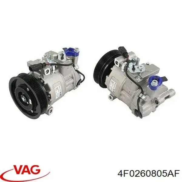 4F0260805AF VAG Compressor de aparelho de ar condicionado
