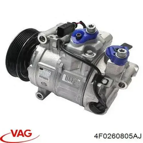 4F0260805AJ VAG Compressor de aparelho de ar condicionado