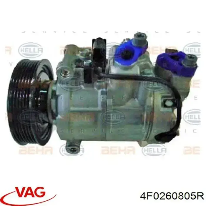 Compressor de aparelho de ar condicionado VAG 4F0260805R preço, a partir de 233,66 USD
