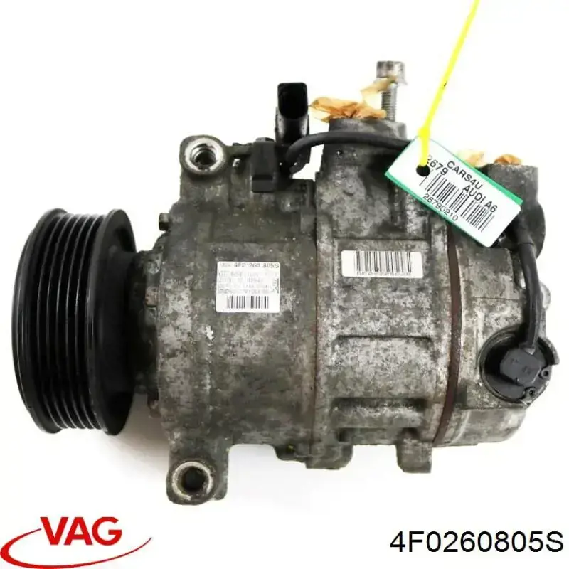 4F0260805S VAG Compressor de aparelho de ar condicionado