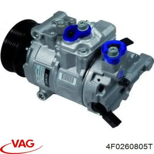Compre 4F0260805T VAG Compressor de aparelho de ar condicionado