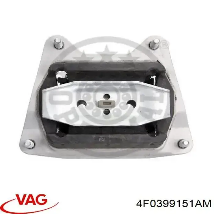 Coxim de transmissão (suporte da caixa de mudança) VAG 4F0399151AM preço, a partir de 55,38 USD