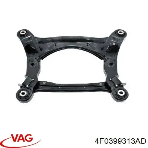 4F0399313AD VAG Viga de suspensão dianteira (plataforma veicular)