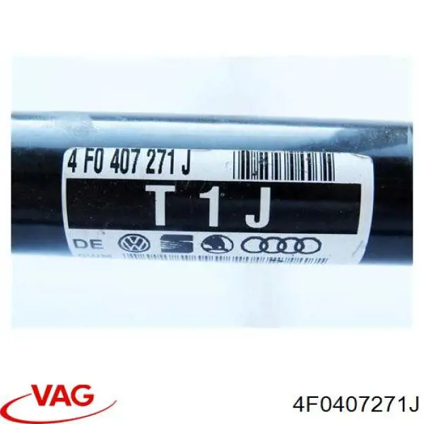 Semieixo (acionador) dianteiro esquerdo VAG 4F0407451X preço, a partir de 61,97 USD