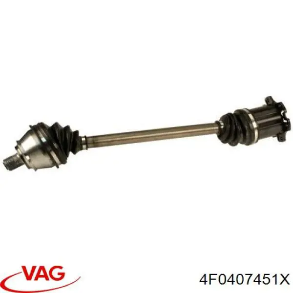 4F0407451X VAG Semieixo (acionador) dianteiro esquerdo