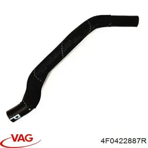Mangueira da Direção hidrâulica assistida de pressão baixa, desde o tanque até a bomba VAG 4F0422887R preço, a partir de 24,55 USD