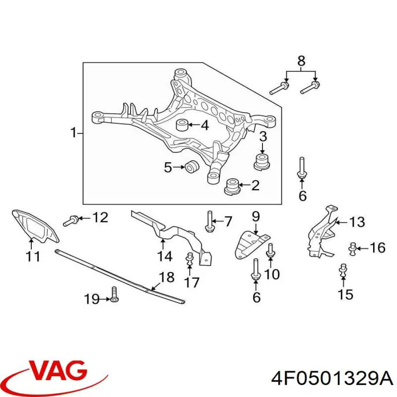 4F0501329 VAG 