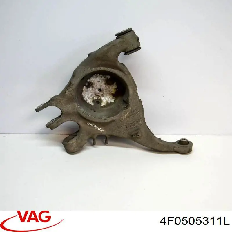 Braço oscilante inferior esquerdo de suspensão traseira VAG 4F0505311L preço, a partir de 96,01 USD