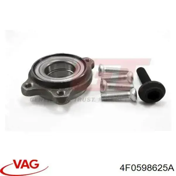 4F0598625A VAG Rolamento de cubo dianteiro/traseiro