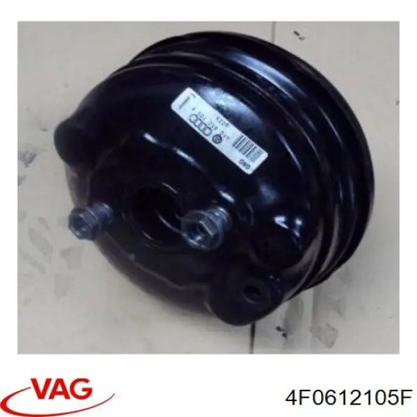 Reforçador dos freios a vácuo 4F0612105F VAG
