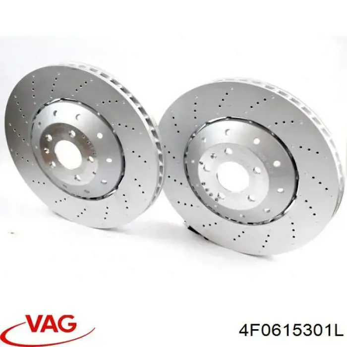 Disco do freio dianteiro VAG 4F0615301L preço, a partir de 594,04 USD