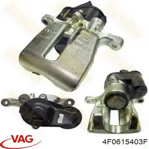 Suporte do freio traseiro esquerdo VAG 4F0615403F preço, a partir de 120,41 USD