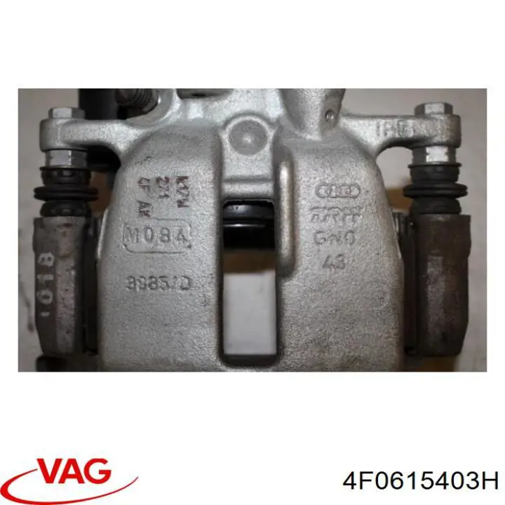 4F0615403H VAG Suporte do freio traseiro esquerdo