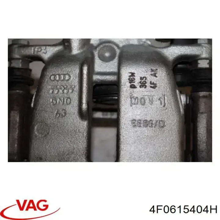 Compre 4F0615404H VAG Suporte do freio traseiro direito