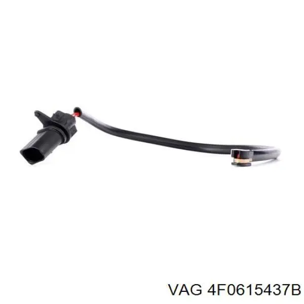 Sensor dianteiro de desgaste das sapatas do freio Audi A6 C6 4F2
