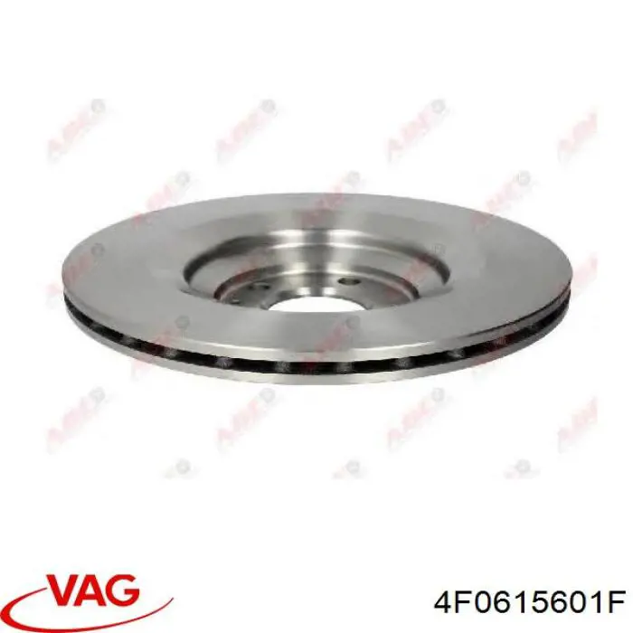 Compre 4F0615601F VAG Disco do freio traseiro