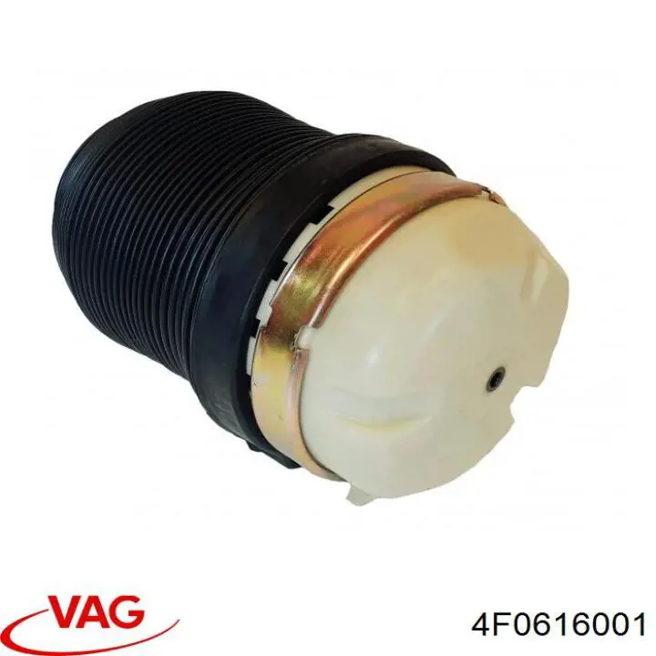 Coxim pneumático (suspensão de lâminas pneumática) do eixo traseiro VAG 4F0616001 preço, a partir de 446,68 USD