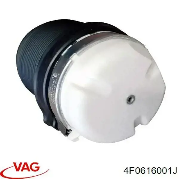 Coxim pneumático (suspensão de lâminas pneumática) do eixo traseiro VAG 4F0616001J preço, a partir de 303,06 USD