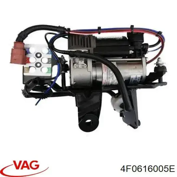 Compre 4F0616005E VAG Compressor de bombeio pneumático (de amortecedores)