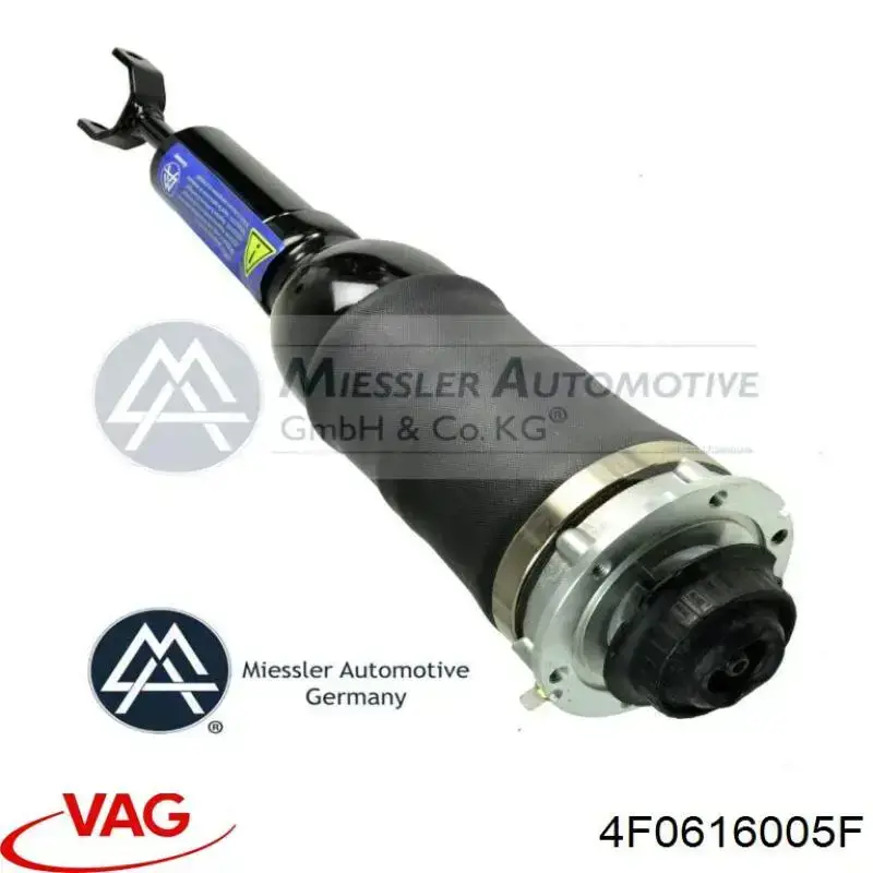 4F0616005F VAG Compressor de bombeio pneumático (de amortecedores)