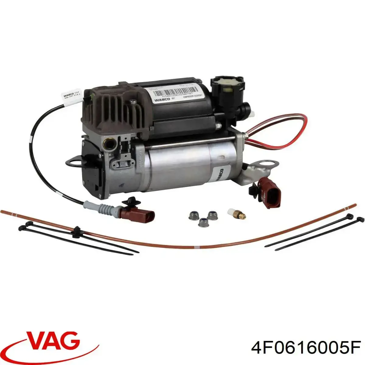 Compressor de bombeio pneumático (de amortecedores) VAG 4F0616005F preço, a partir de 552,59 USD