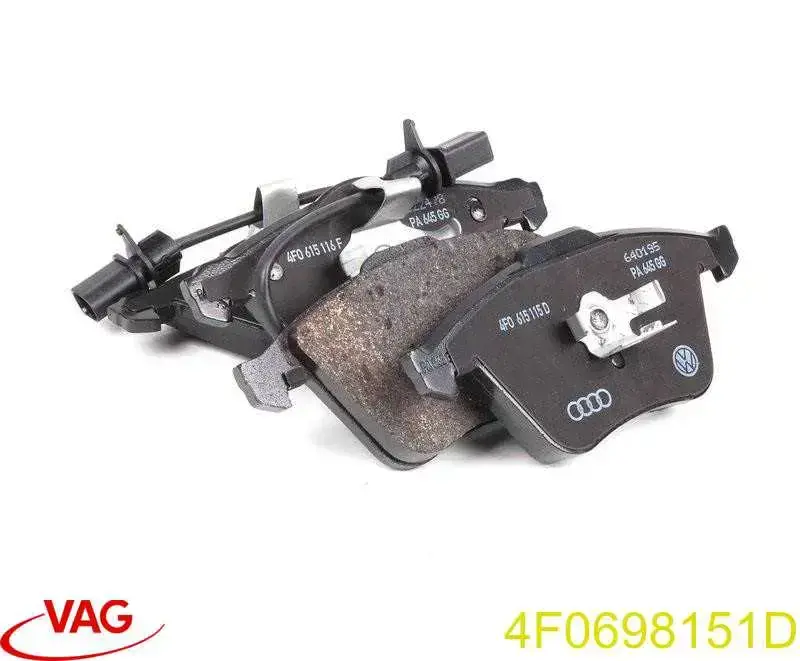 Sapatas do freio dianteiras de disco VAG 4F0698151D preço, a partir de 50,81 USD