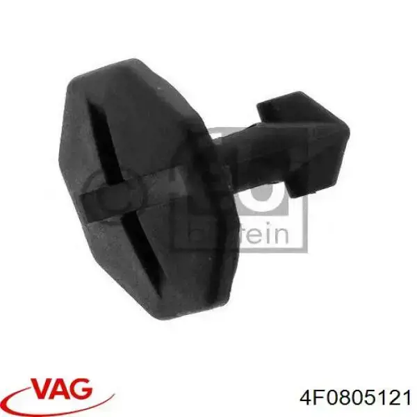 Cápsula (prendedor) de fixação do forro do pára-choque do pára-lama dianteiro VAG 4F0805121 preço, a partir de 0,72 USD