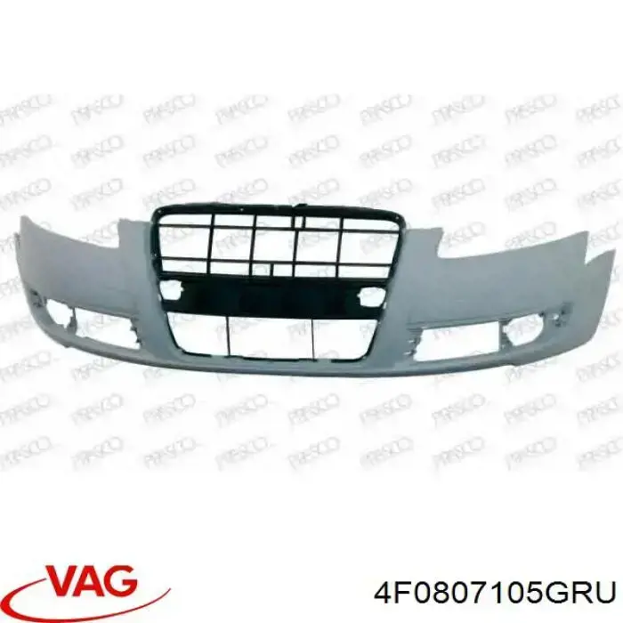 Pára-choque dianteiro VAG 4F0807105GRU preço, a partir de 208,64 USD